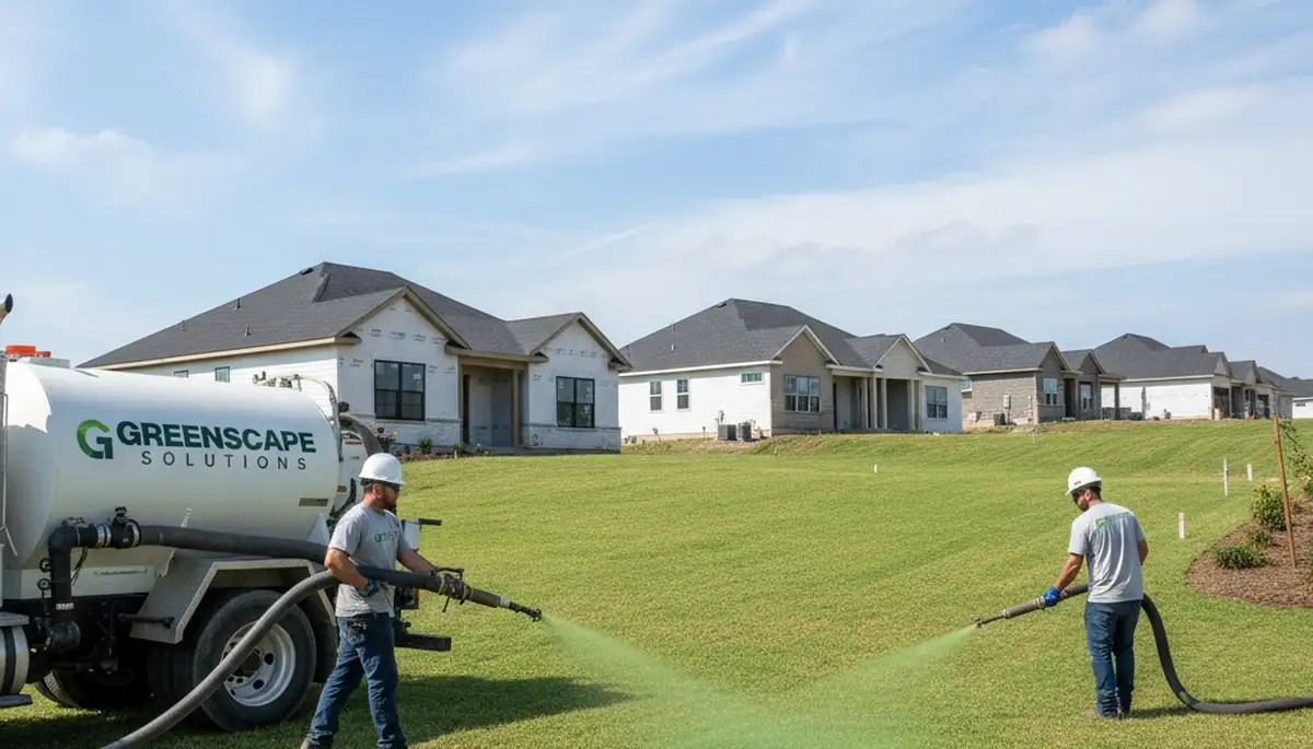 Hydroseeding in Sarasota, FL for fast lawn growth and erosion control on coastal properties