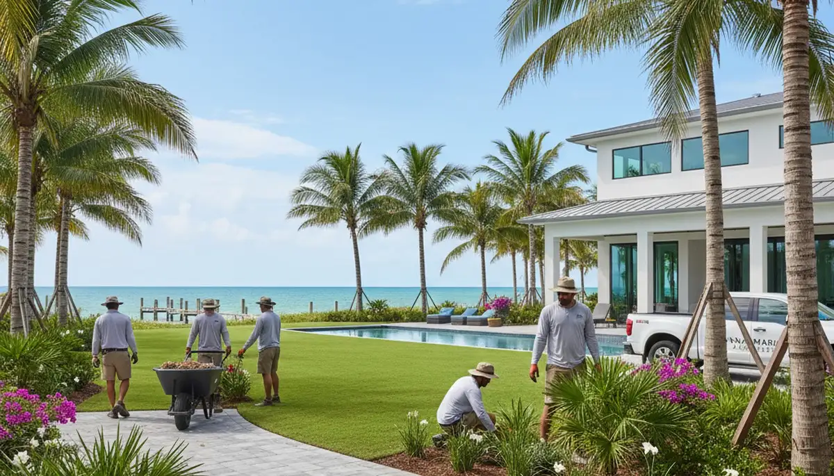 Landscaping service in Sarasota, FL for residential and commercial outdoor property care