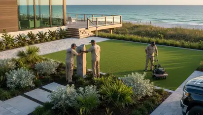 Landscaping services in Sarasota, FL for residential yard maintenance and outdoor care