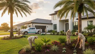 Sarasota, FL landscaping services for residential and commercial lawn care and landscape maintenance