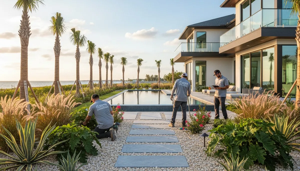 Sarasota, FL landscaping services for residential and commercial outdoor property maintenance