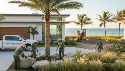 Landscaping services in Sarasota, FL for lawn care, design, and outdoor property maintenance