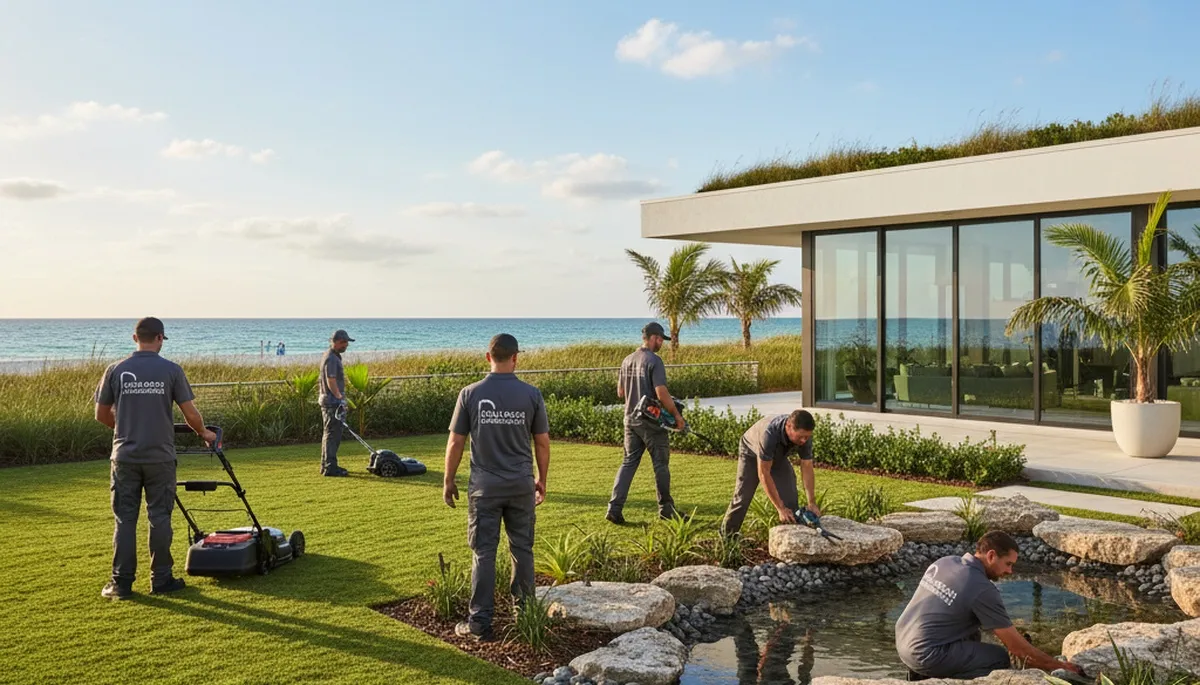 Sarasota, FL landscaping services for lawn care, garden maintenance, and outdoor property improvement