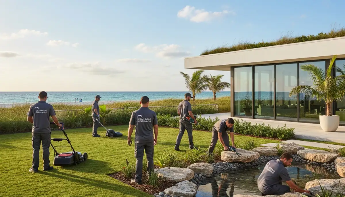 Sarasota, FL landscaping services for lawn care, garden maintenance, and outdoor property improvement