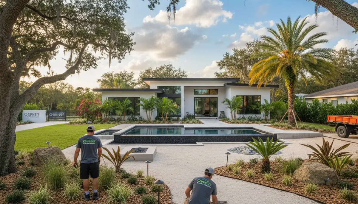 Sarasota, FL landscaping services for residential lawn care and landscape maintenance