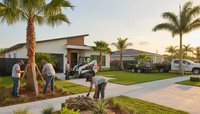 Sarasota, FL landscaping services for residential and commercial properties