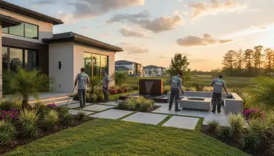 Sarasota, FL landscaping service for residential yard care and landscape maintenance