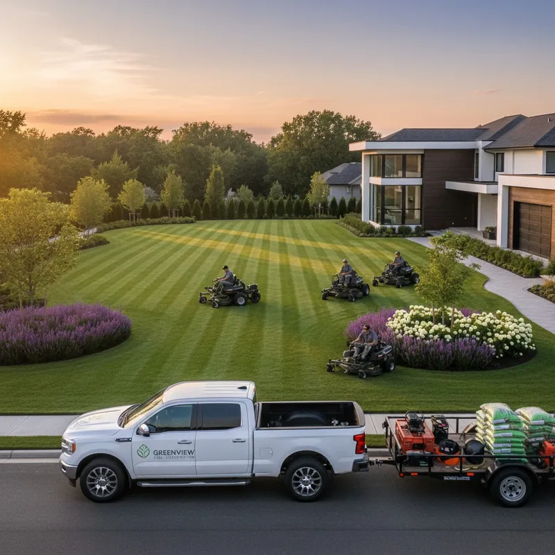 Professional lawn mowing service in Sarasota, FL by Chop Chop Landscaping for lush coastal lawns