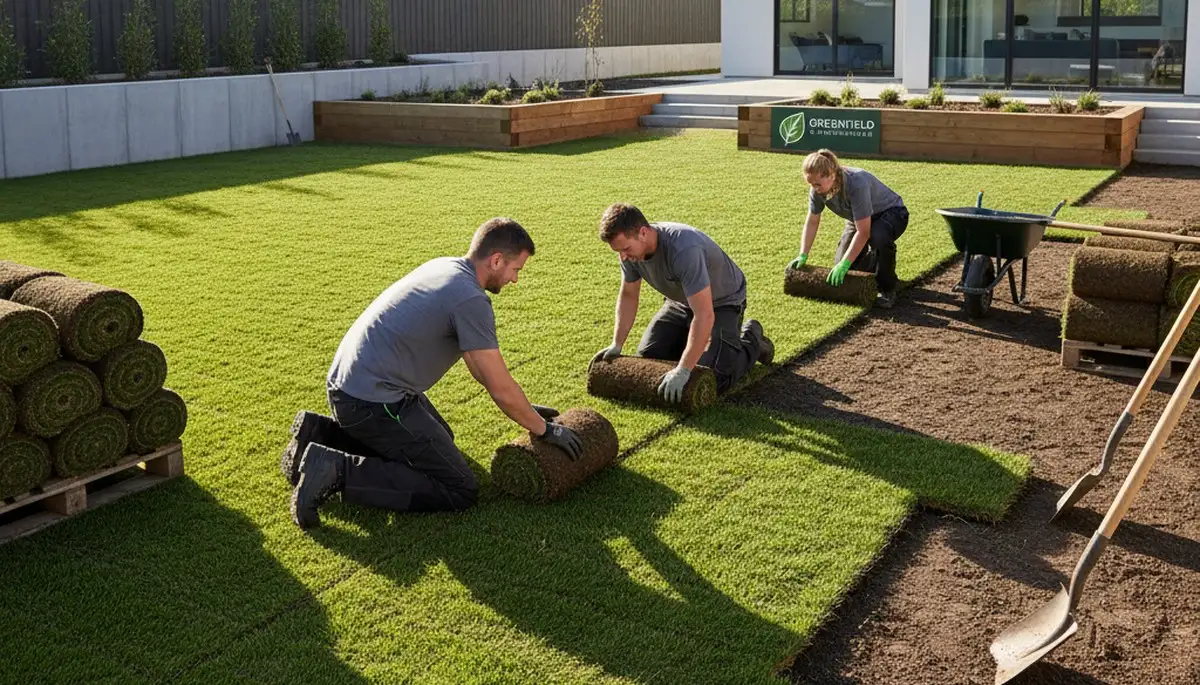 Sod installation in Sarasota, FL for a lush, professional lawn makeover